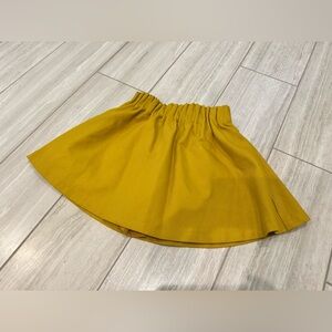 Global Work girl’s skirt in gold, size S